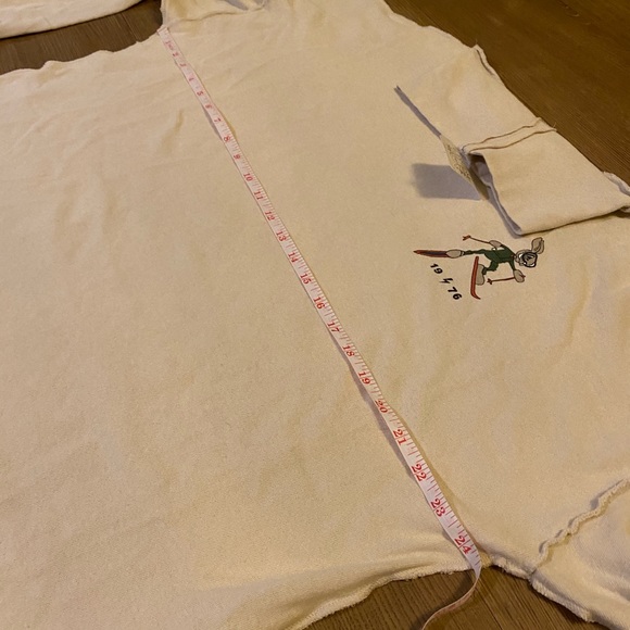 ❗️SOLD ❗️Free People Turtle Neck Sweater with Graphics - Picture 16 of 16